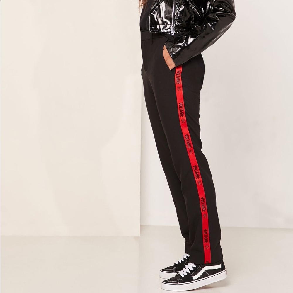 Zadig & Voltaire pomelo band pants. Size 40.x